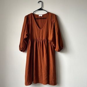 Burnt Orange Dress